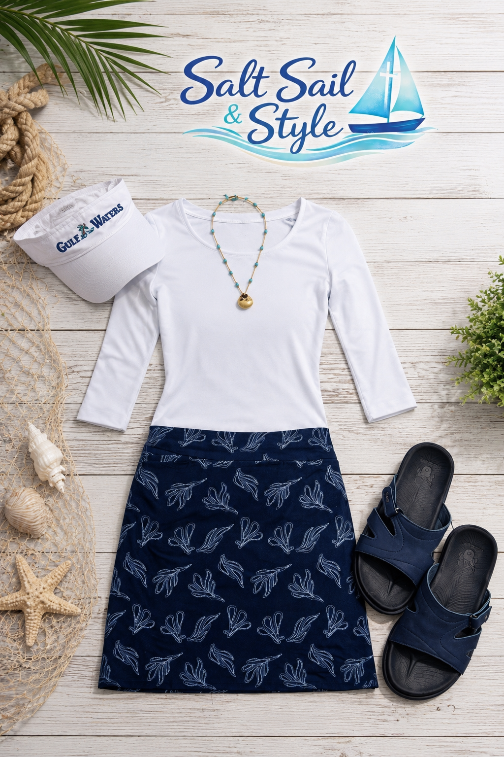 Look 01 — Coastal Classic
