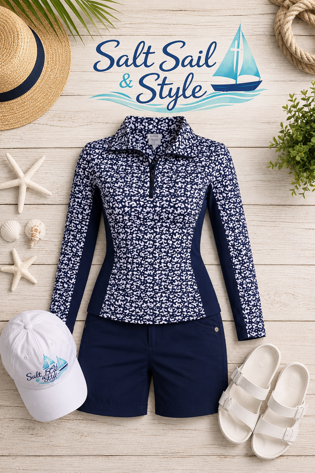 Look 03 — Elegant Navy Performance